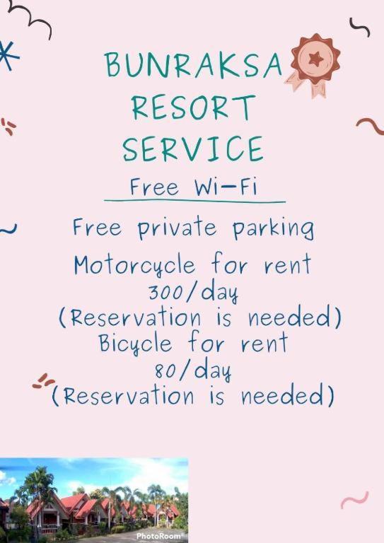 Bunraksa Resort Kamphaeng Phet Eksteriør billede